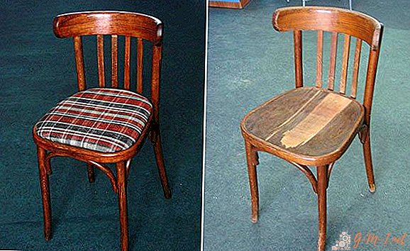 Do-it-yourself restoration of chairs