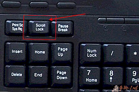 Was ist eine Bildlaufsperre auf einer Tastatur?
