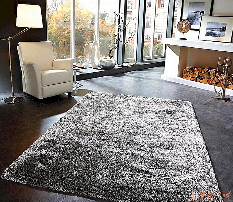 Gray carpet in the interior