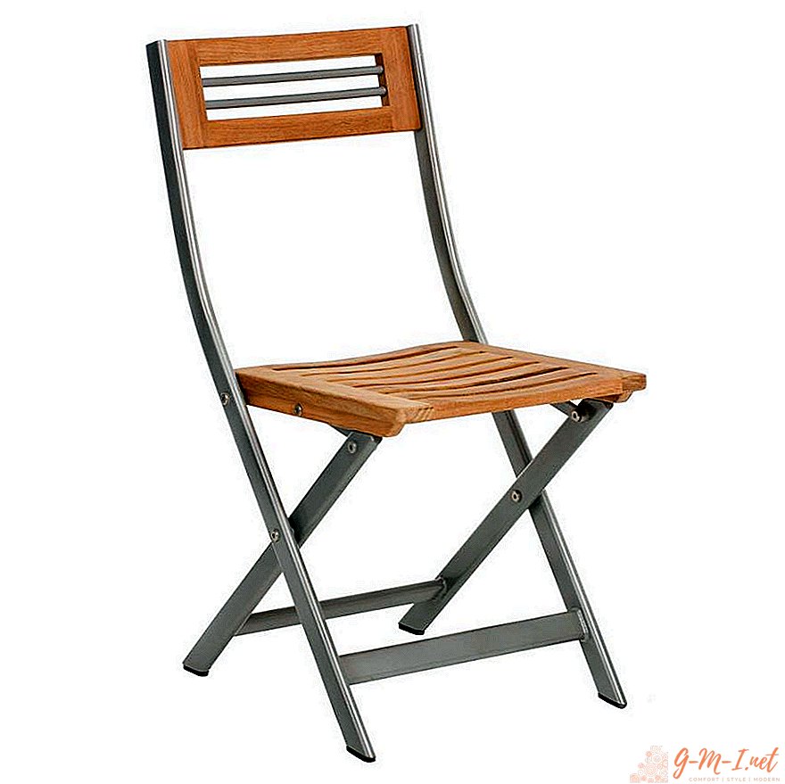 Składane krzesło DIY