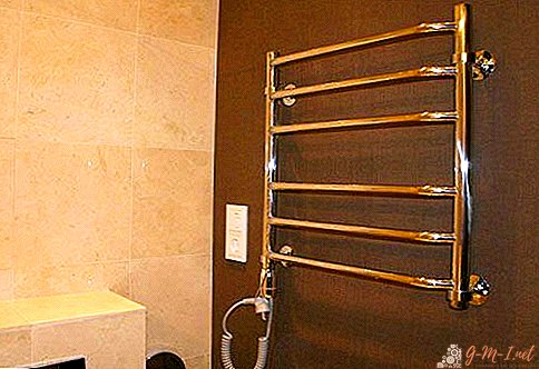 How much does an electric heated towel rail consume