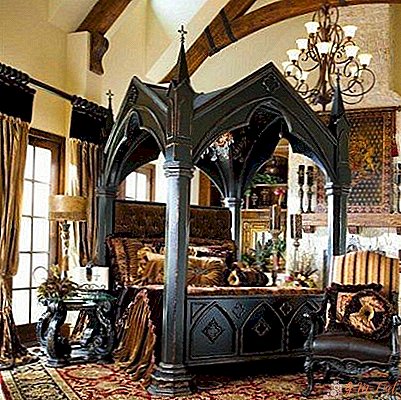 Gotische slaapkamer