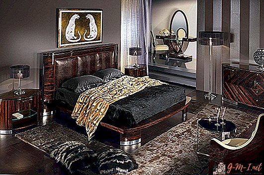 Art Deco slaapkamer