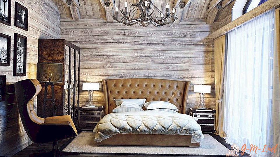 Chambre style chalet