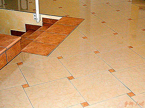 Methods for laying tiles on the floor