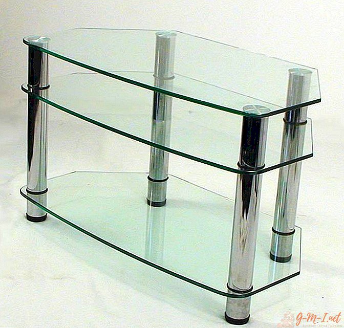 DIY glass stand