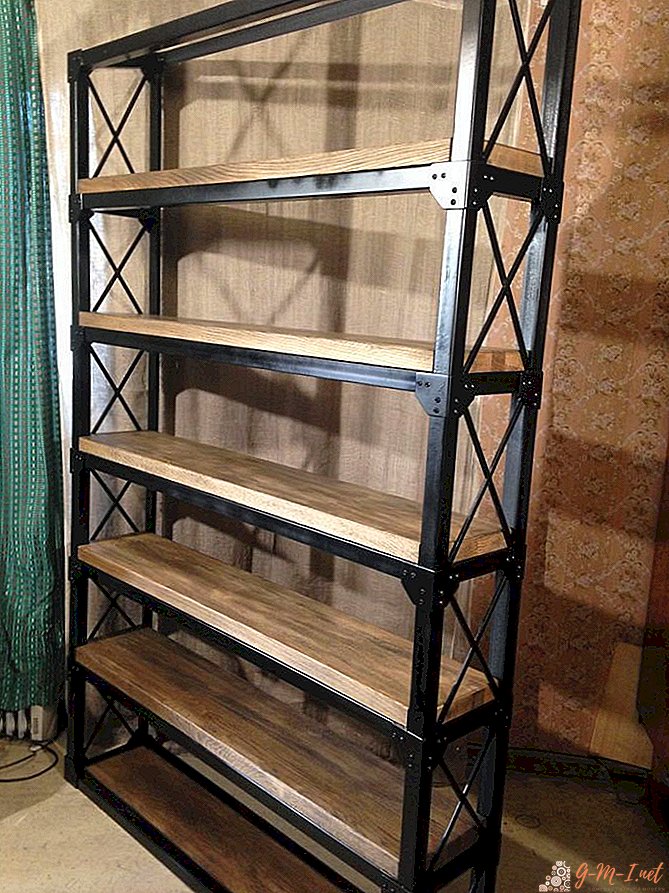 DIY loft rack