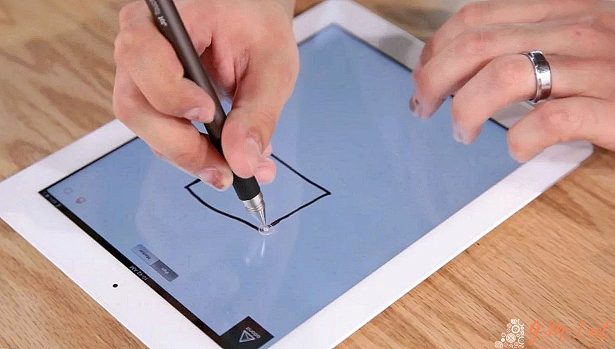 Stylus for tablet with your own hands