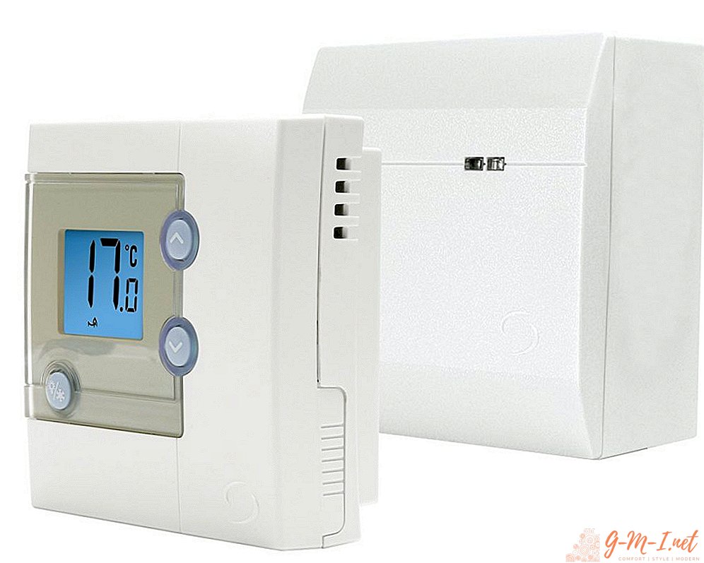 Thermostat pour une chaudière à monter soi-même, schéma