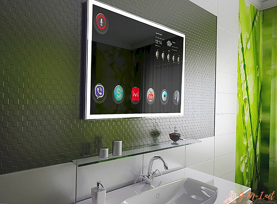 Smart mirror for a resident of a metropolis