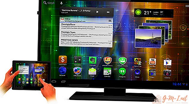 Cómo conectar la tableta al televisor a través de usb