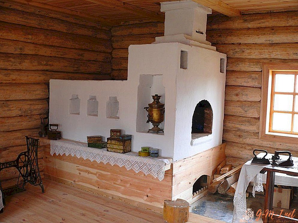 The device of the Russian stove