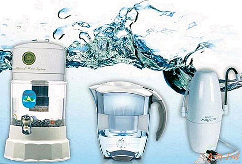 Types of filters for water purification