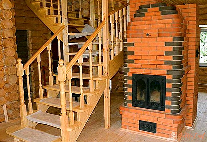 Types of brick stoves for the home