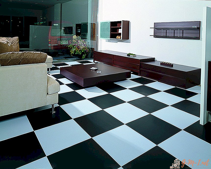 Types of floor tiles