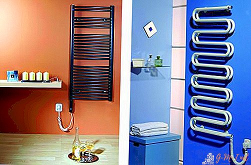 Types of heated towel rails