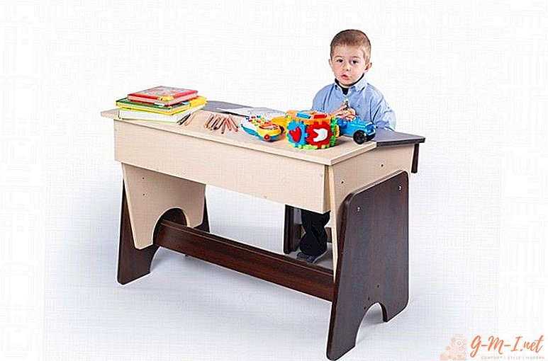 Altura de una mesa para un niño: mesa
