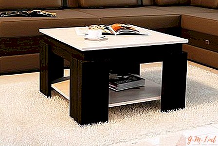 Coffee table height