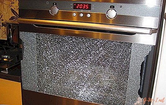 Replacing the glass in the oven