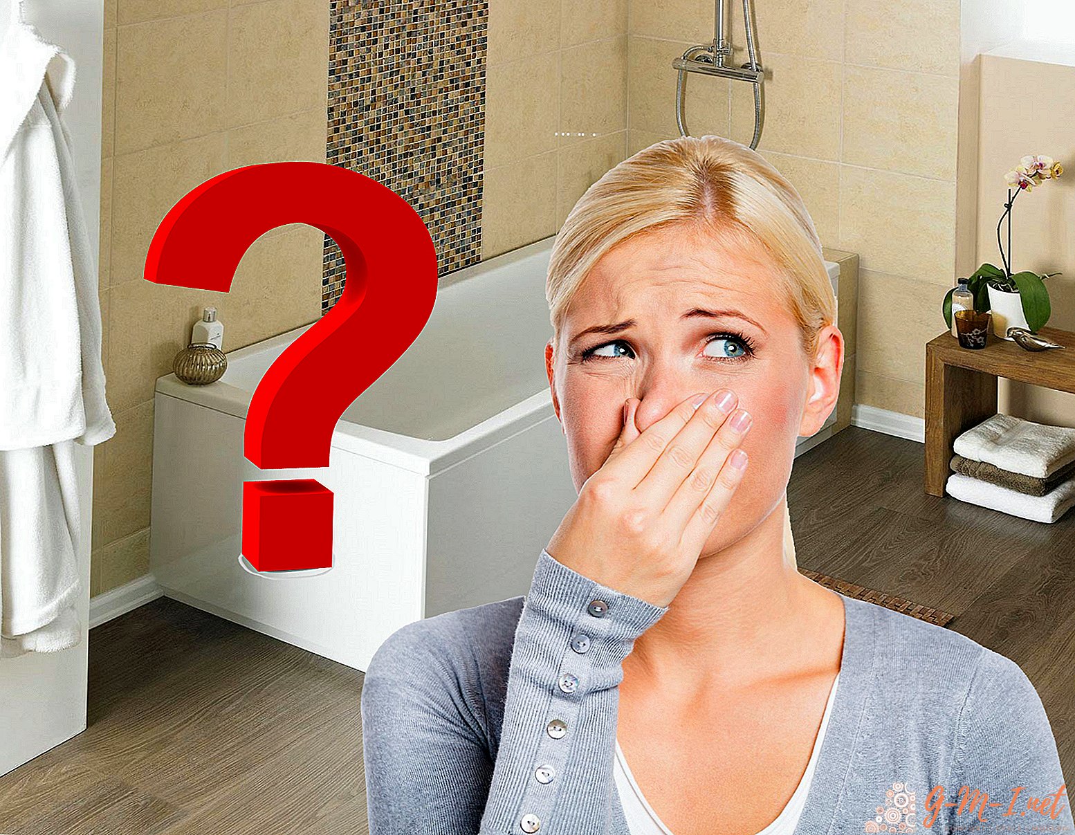 ריח הביוב מהאמבטיה: איך להיפטר